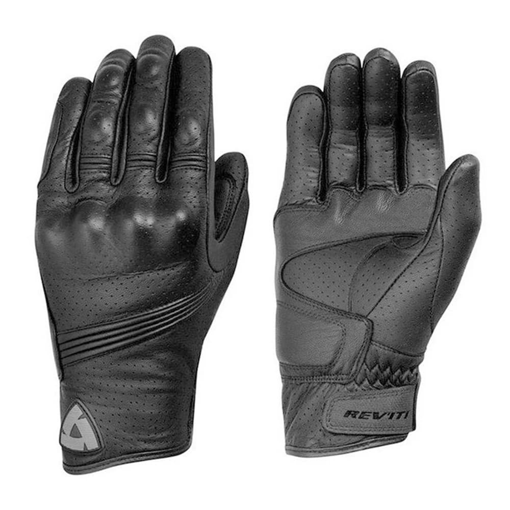 Gants de moto à écran tactile, pour cyclisme, course de moto, en cuir véritable, respirants pour l'été