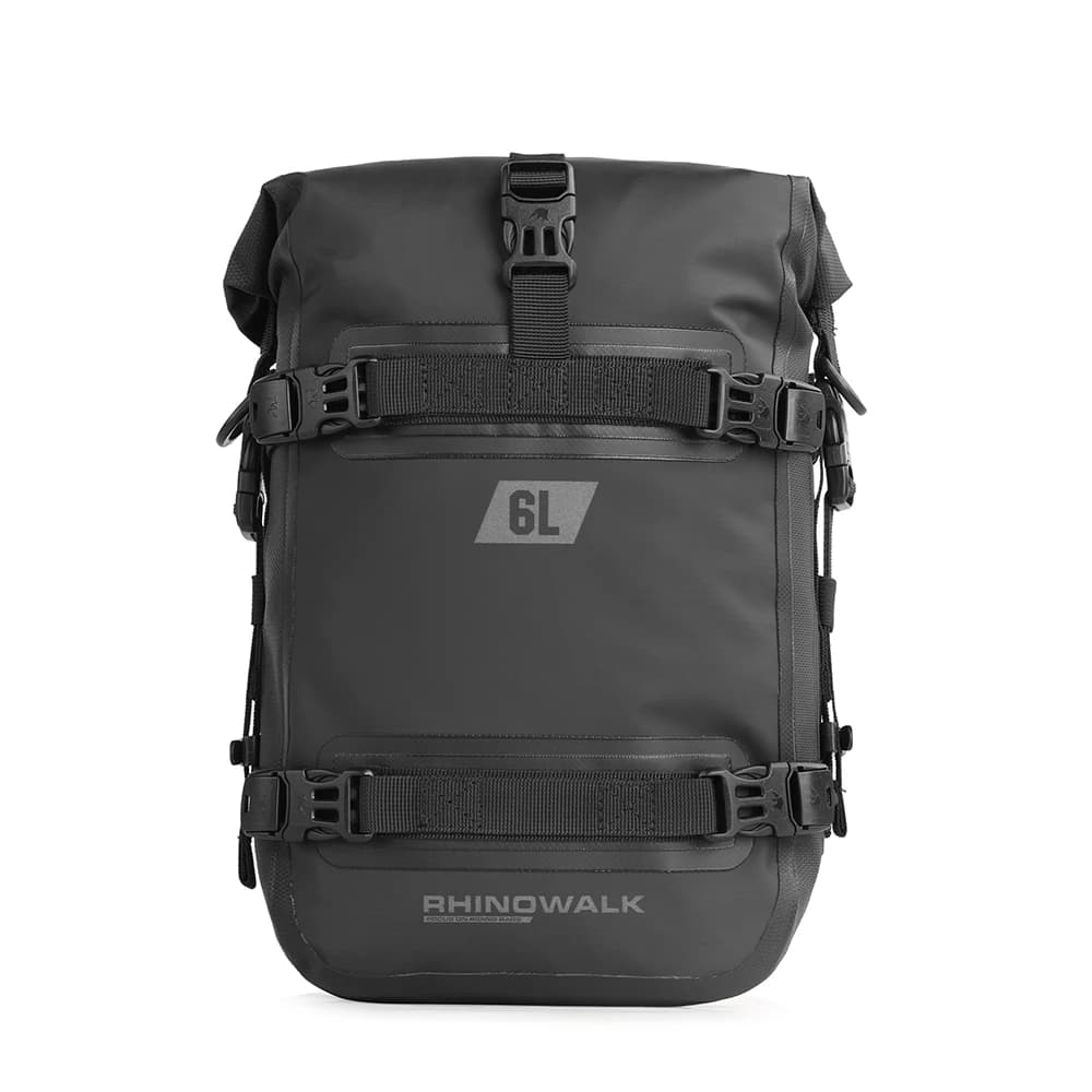 Sac de pare-chocs de moto étanche 6L, sac de cadre latéral de moto, sac de barre de sécurité de moto, sac de rangement universel pour outils de conduite de moteur
