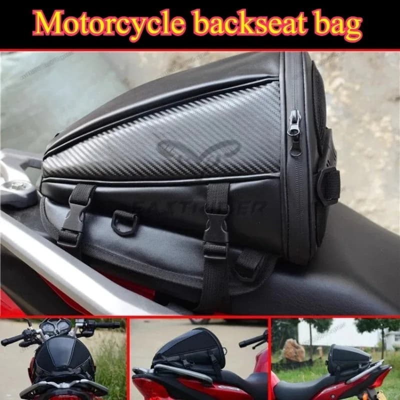 Sac arrière de moto étanche, bagage de Sport, selle, sac arrière de moto, Scooter, sac de siège arrière latéral
