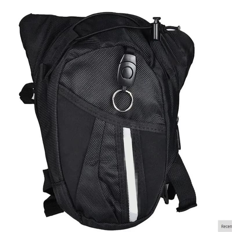 Sac de Moto étanche, sac de taille pour hommes, Fanny cuisse, ceinture en toile, vélo d'extérieur, sac de jambe réglable, sac de Moto