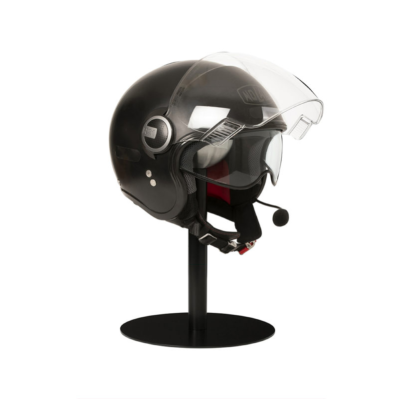 pose casque moto - support casque de moto - stealt